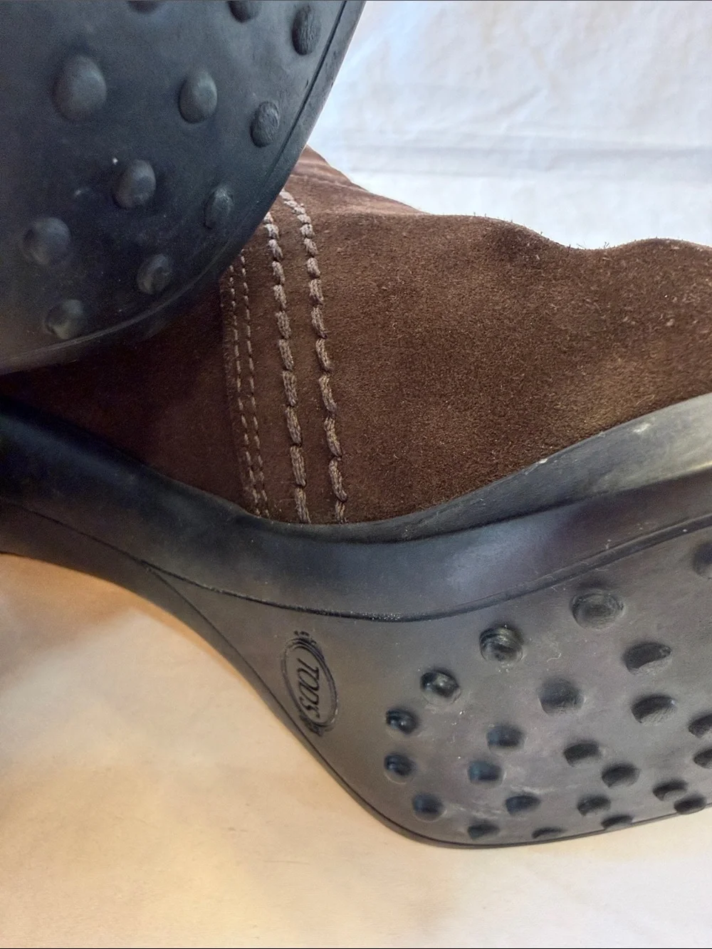 Tod’s Women's Dark Brown Suede Ankle Boots
